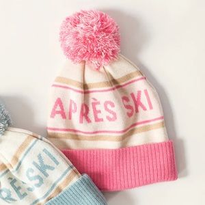Pink Jillian Harris Apres Ski Toque